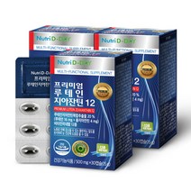 뉴트리디데이 프리미엄 루테인 지아잔틴12 30정, 3개, 15g