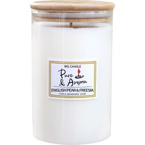 캔들백화점 퓨어 앤 아로마 캔들 1000g, 잉글리쉬페어&프리지아
