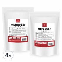 헤마토코쿠스 추출분말, 500g, 4개