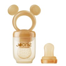 JOONIE 과즙망 실리콘 무변색 아기과즙망, 혼합색상, 1개