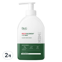 닥터지 레드 블레미쉬 포 맨 클리어 스킨 워시, 500ml, 2개