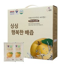 싱싱 행복한 배즙, 100ml, 50개입