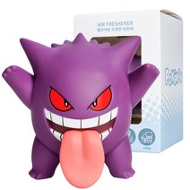 벨르아망 포켓몬 팬텀 피규어 리필형 차량용방향제, 1개, 화이트 머스크