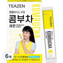 티젠 콤부차 레몬, 5g, 10개입, 6개