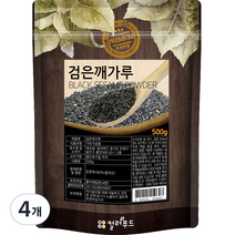 컬러푸드 볶음 검은깨가루, 500g, 4개