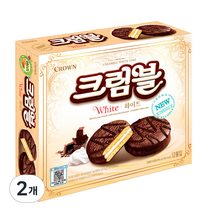 [크라운] 크림블 화이트, 384g, 2개