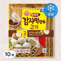 오뚜기 감자떡만두 (냉동), 600g, 10개