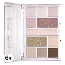 미샤 무드 모먼트 팔레트, 2호 라벤더 선셋, 6개