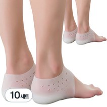 맞벌이라이프 뒷꿈치 키높이 양말 4cm, 2개입, 10세트