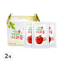 해인 영주 햇살 듬뿍 사과즙 50p, 5000ml, 2개
