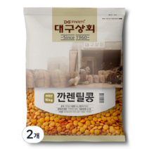 대구상회 깐렌틸콩, 4kg, 2개