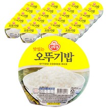 [즉석밥] 맛있는 오뚜기밥, 210g, 24개