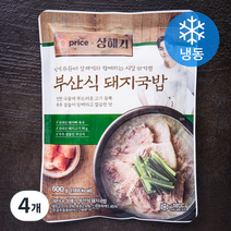 오프라이스 상해기 부산식 돼지국밥 (냉동), 600g, 4개