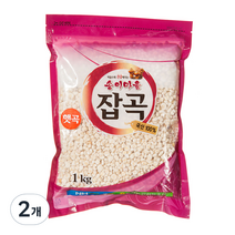 송이마을잡곡 찰옥수수알, 1kg, 2개
