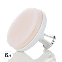 더마퀸 쿠션 클렌징 브러쉬 피지도둑, 혼합색상, 6개