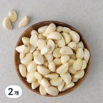 유기농 인증 국내산 깐마늘, 500g, 2개