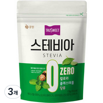 큐원 스테비아, 170g, 3개