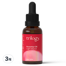 트릴로지 로즈힙오일 라이트 블렌드, 30ml, 3개