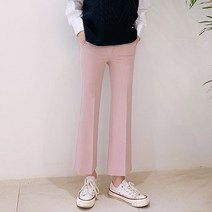 마이시즌 여성 프렌치 부츠컷 스판 슬랙스 155cm