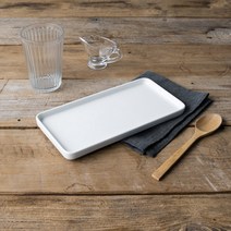 하우밍 리즈 직사각접시, 화이트