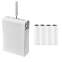 굿픽스 사선컷팅 테이프 클리너 밀대형 본품 + 거치대 + 리필 4p, 1세트