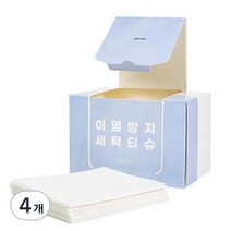 아리코 이염 방지 세탁티슈, 100개입, 4개