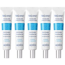 아로닉스 트리플 이펙트 리얼 콜라겐 링클 아이크림, 40ml, 5개