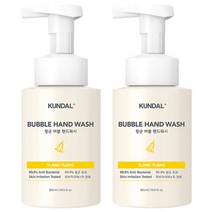 쿤달 버블 핸드워시 일랑일랑향, 300ml, 2개