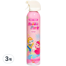 핑키통키 유아용 버블파티 버블클렌저 캔디핑크, 3개, 300ml
