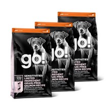 고솔루션 LID 레시피 스몰브리드 강아지 사료 연어 3p, 생선, 2kg