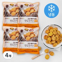 곰곰 에어프라이어 한입 돈까스 실속형 (냉동), 1.2kg, 4개