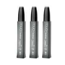 터치 마커 리필 잉크 GREEN GREY 5 3개입, 1색, 1개