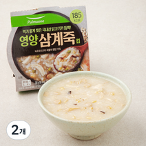 풀무원 영양 삼계죽 컵, 260g, 2개