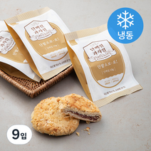 단백질 과자점 단팥소보로 (냉동), 90g, 9입