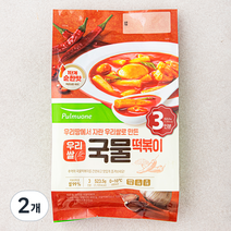 풀무원 우리쌀 국물떡볶이 3인분, 523.5g, 2개