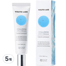 에스엔피 유스 에이지 히알루론 아이크림 25ml, 5개