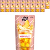 쟈뎅 까페리얼 복숭아 아이스티, 230ml, 20개