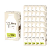 상하목장 유기농 흰우유, 48개, 200ml