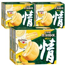 오리온초코파이 바나나맛 케이크, 444g, 12개