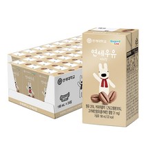 연세우유 커피맛 멸균우유, 190ml, 48개입