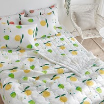 라몬떼 허니팝 시어서커 누빔이불 베개커버 세트