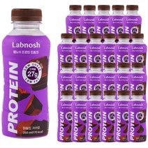 랩노쉬 프로틴 드링크 마일드 카카오, 24개, 350ml