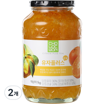초록원 유자플러스감귤차, 1kg, 1개입, 2개