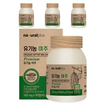 내츄럴플러스 유기농 여주 45g, 90정, 4개