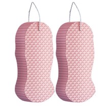 어바웃바쓰 소프트 클랜징 때밀이 스펀지, 핑크, 1개입, 2개