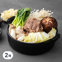 곰곰 모둠버섯 소고기 샤브샤브, 1.16kg, 2개