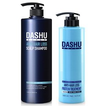 다슈 데일리 한방 두피 골드 샴푸 EX 1 000ml + 다슈 데일리 안티 헤어로스 단백질 트리트먼트 500ml, 1세트
