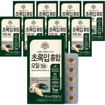 내추럴박스 초록입홍합 오일캡슐, 9개, 30정