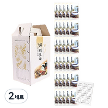 필레오 메세지 한약 봉투 세트, 울릉도체 아빠 아들버전, 2세트