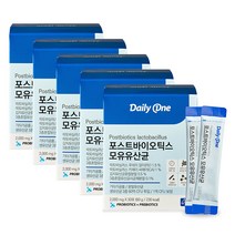 데일리원 포스트바이오틱스 모유유산균, 60g, 5개